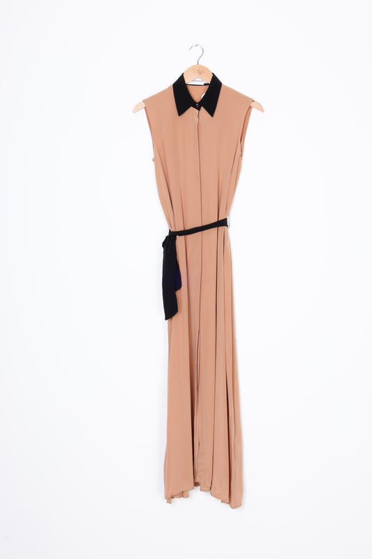 Amber & Thomas Womens Brown Dress Size 1