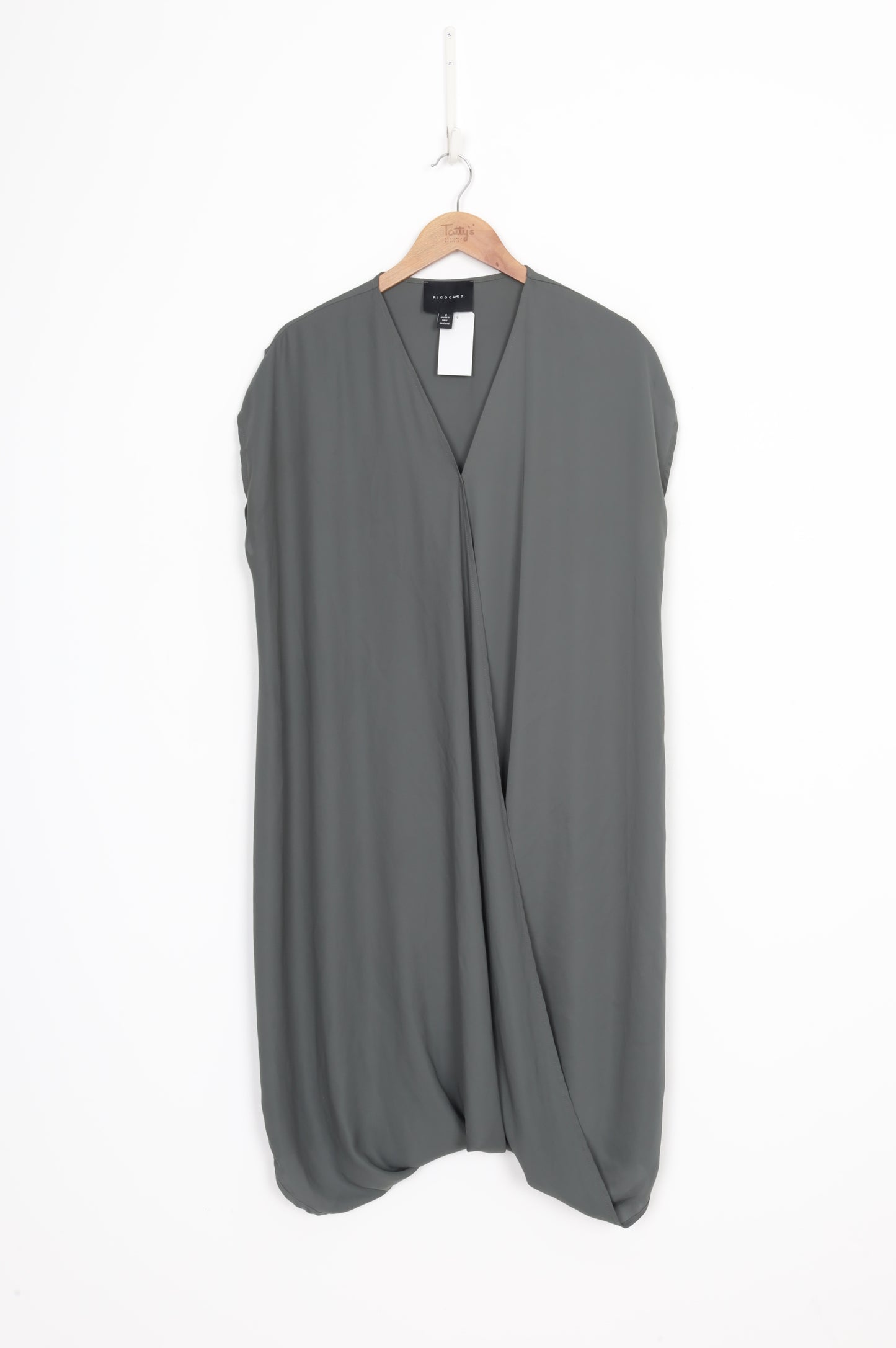 Ricochet Womens Green Dress Size 8