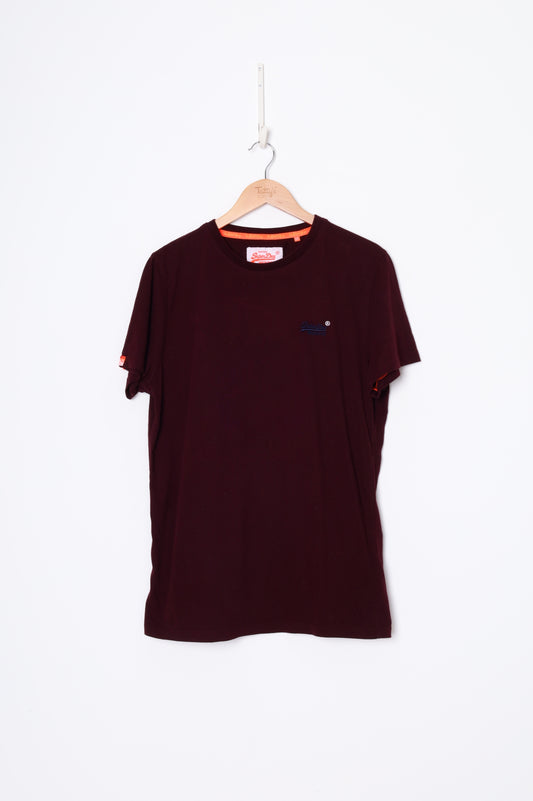 Superdry Mens Red T-shirt Size XL