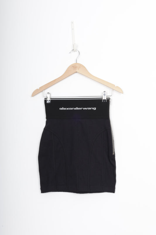 Alexander Wang Womens Black Mini Skirt Size XS