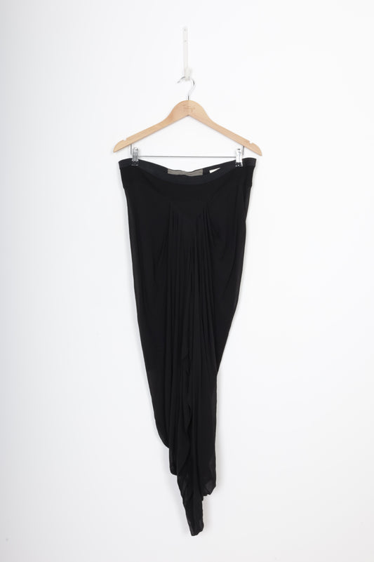 Rick Owens Womens Black Skirt Size 12