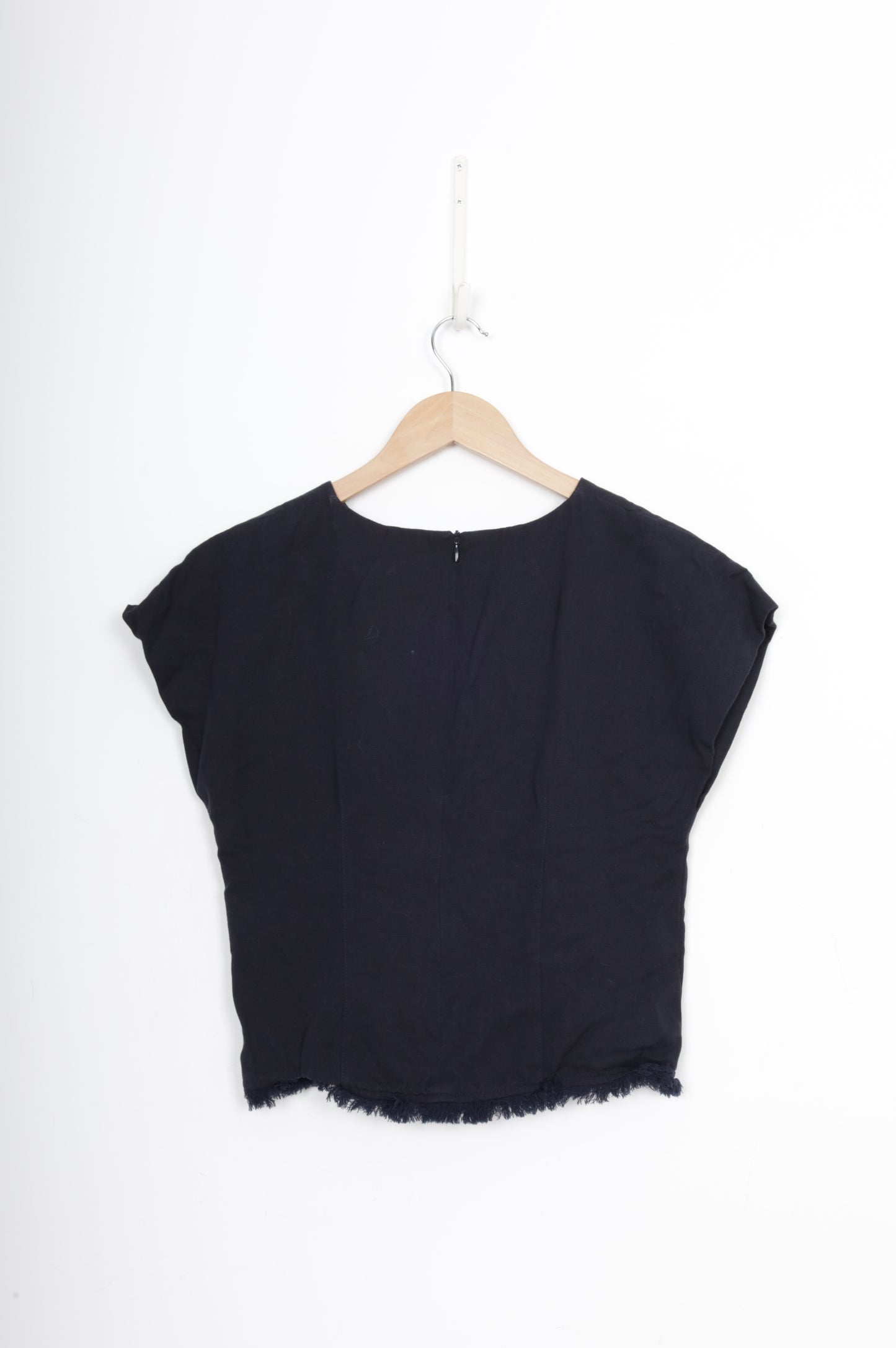 Veronika Maine Womens Blue Top Size 8