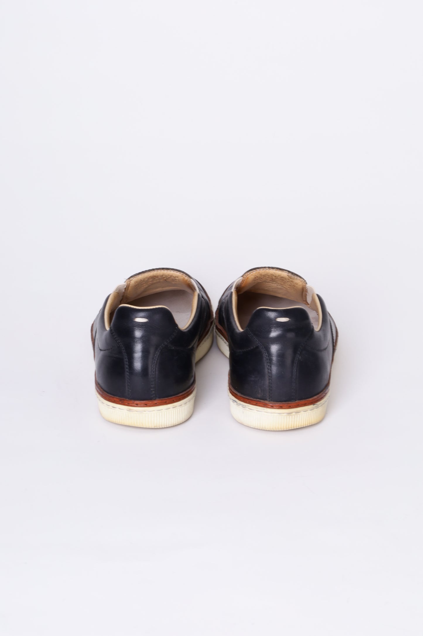 Maison Margiela Mens Black Shoes Size EU 43