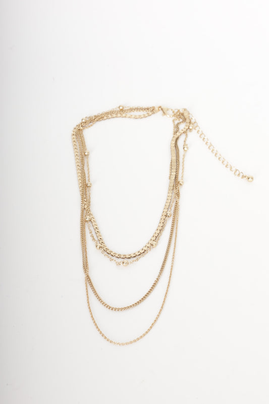 No Label Womens Metallic Necklace Size O/S