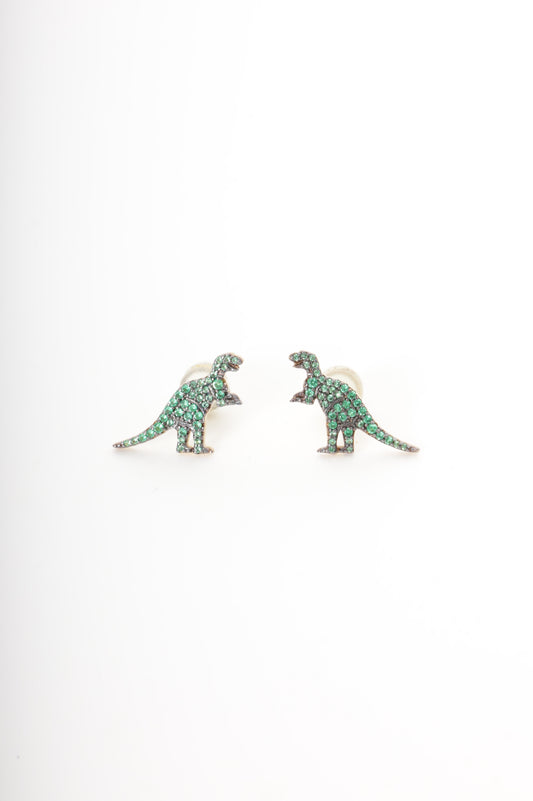 APM Womens Green Earrings Size N/S