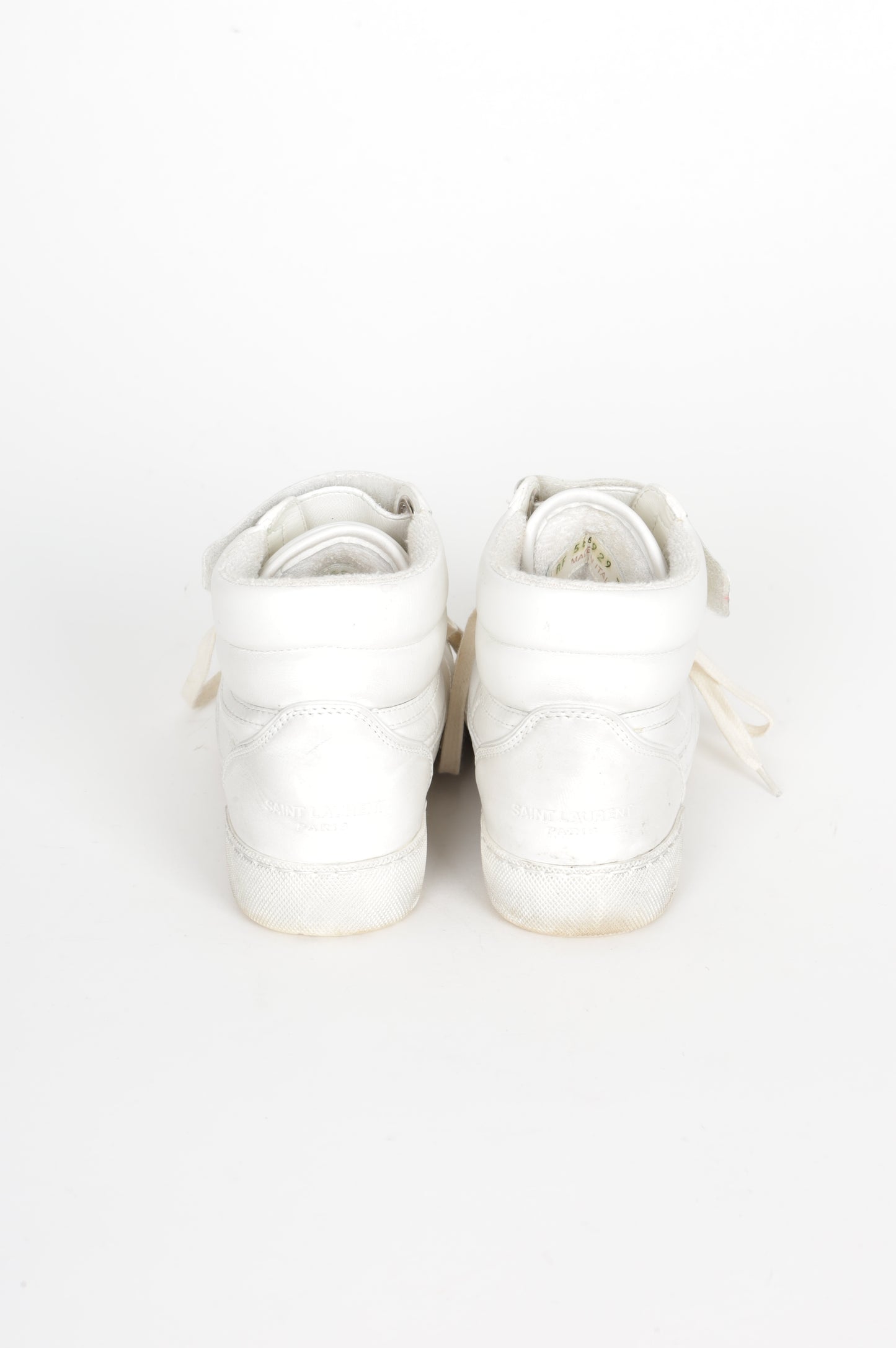 Saint Laurent Womens White Sneakers Size EU 35.5