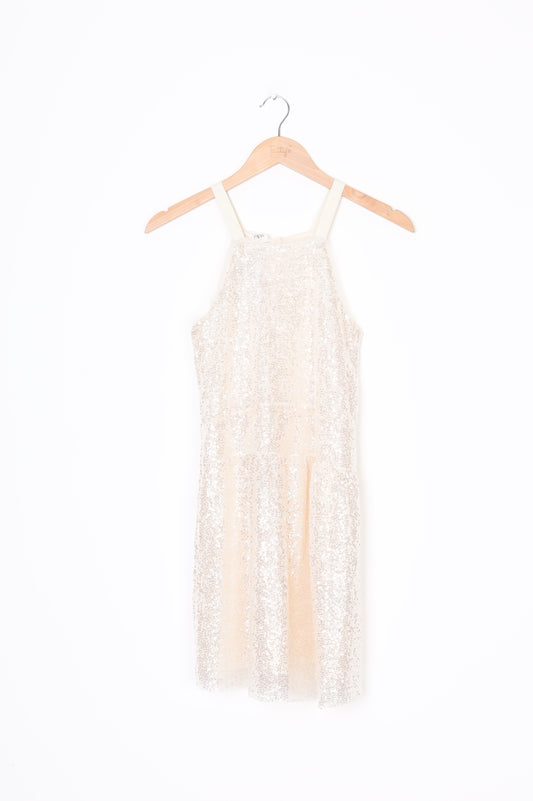 Zara Kids Cream Dress Size 13 YO
