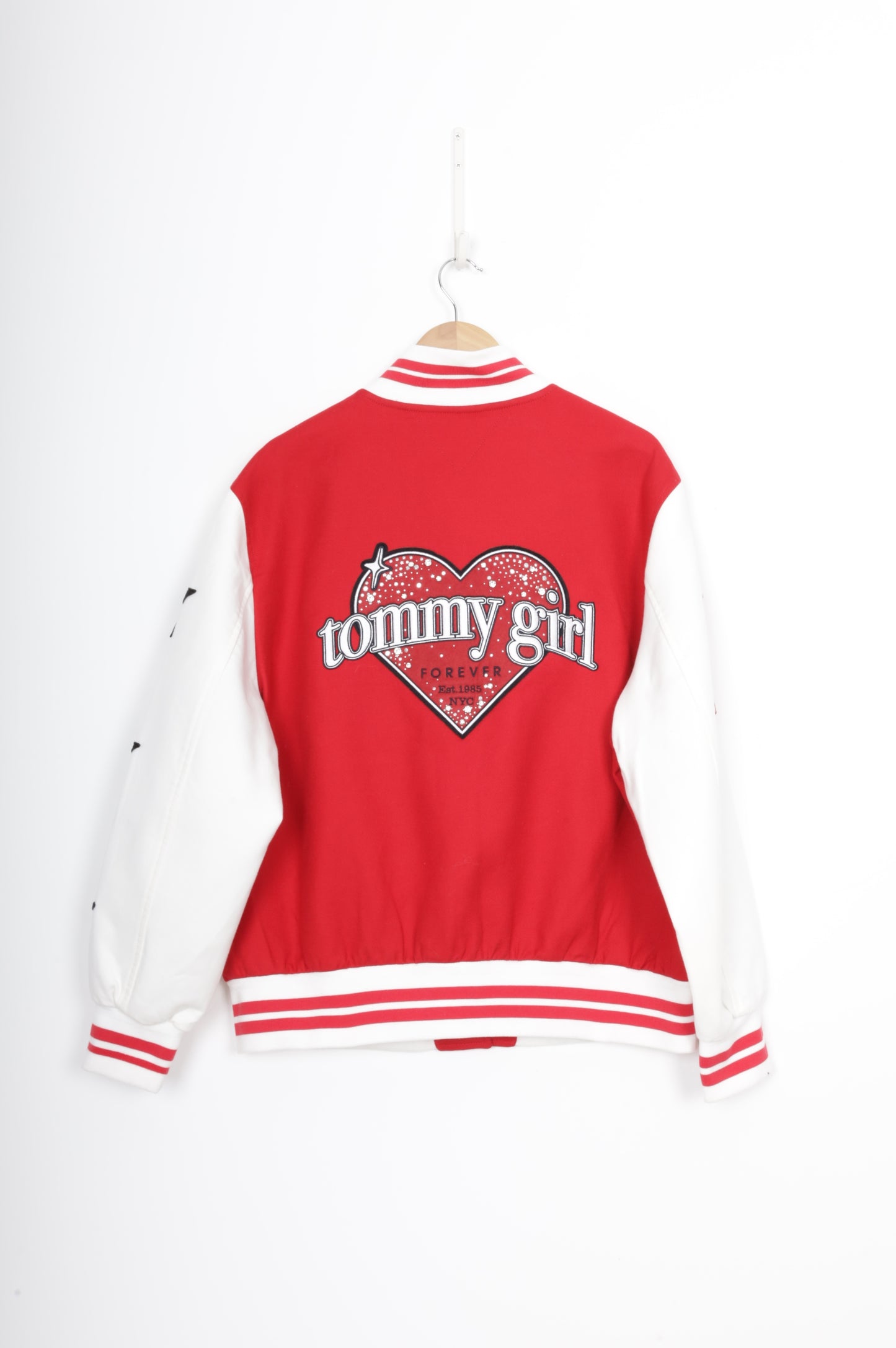 Tommy Jeans Womens Red Jacket Size L