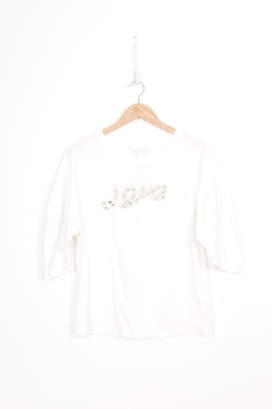 Trelise Cooper Womens White T-shirt Size S