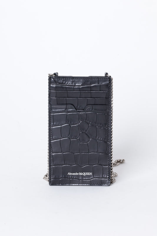 Alexander McQueen Womens Black Bag Size S