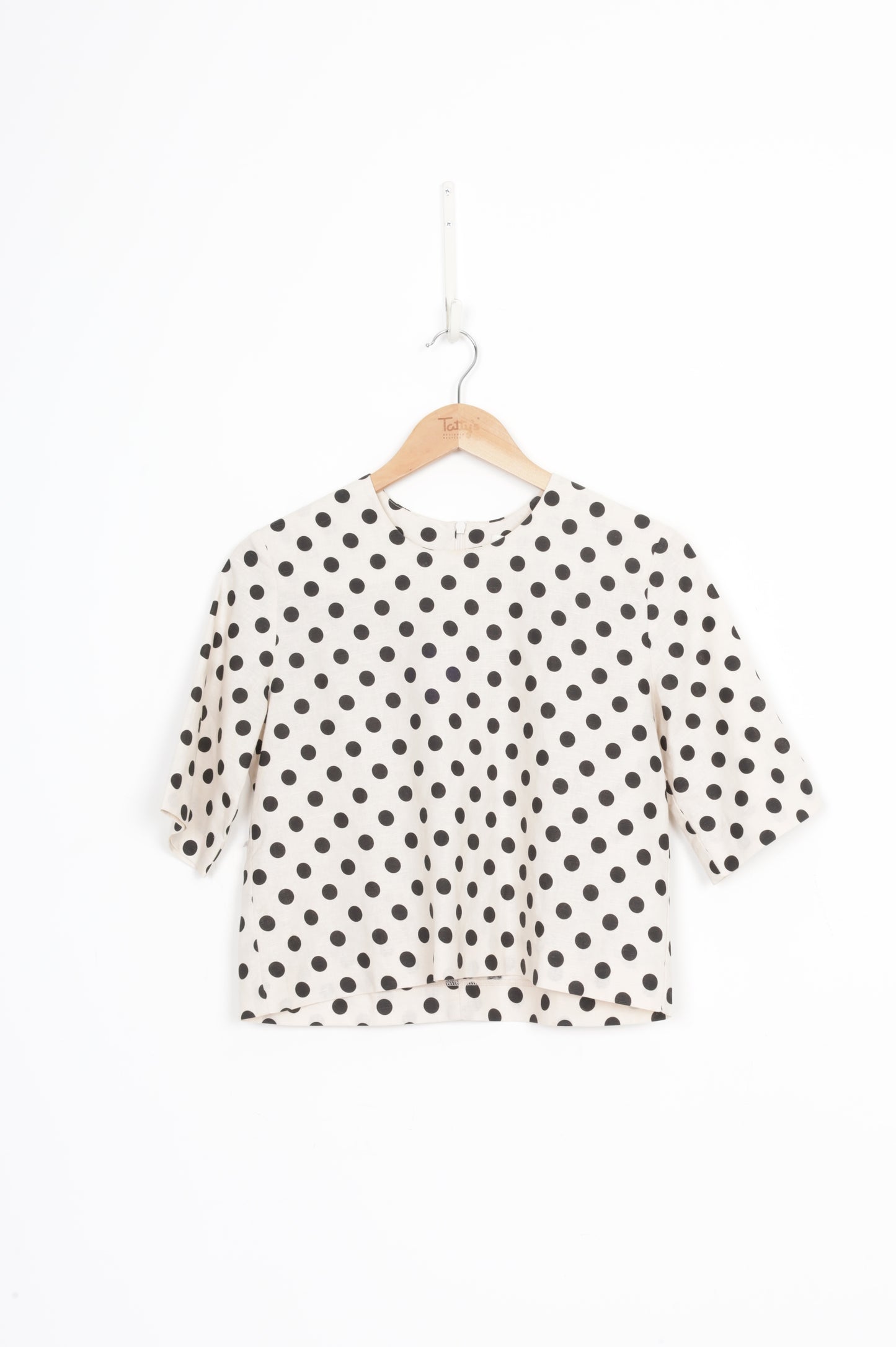 juliette hogan Womens Beige Top Size 6