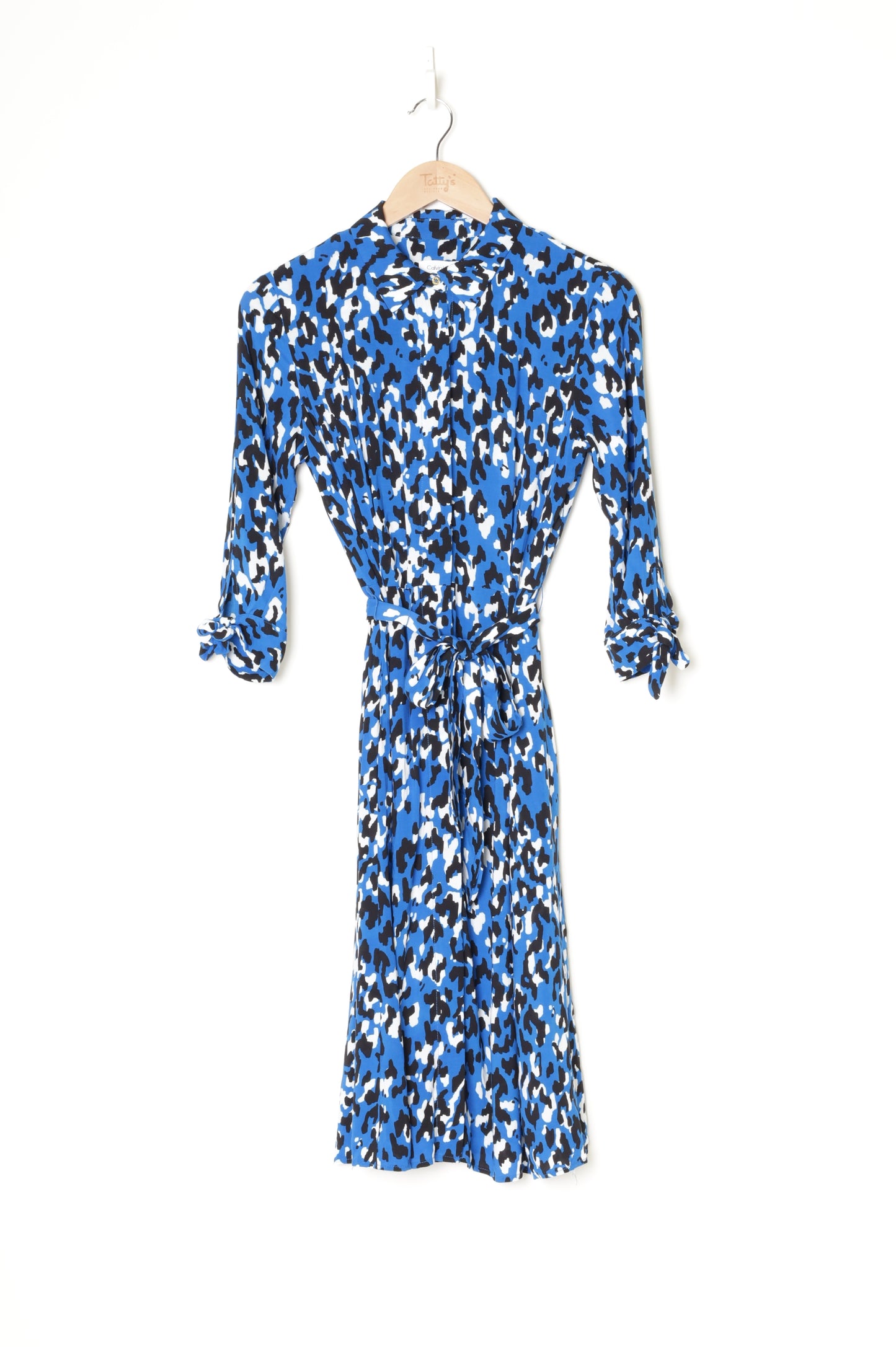 Calvin Klein Womens Blue Dress Size N/S