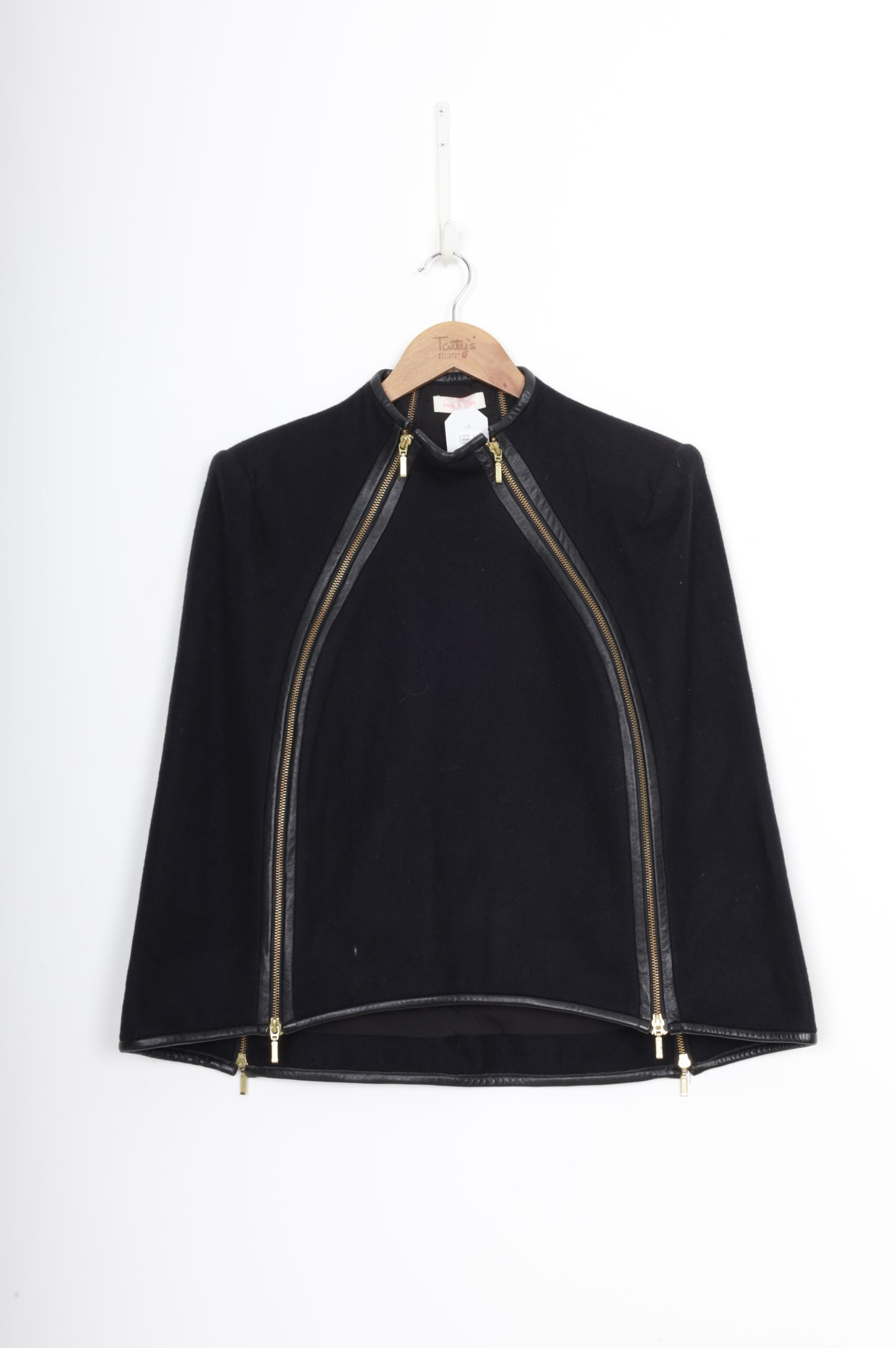 Sass & Bide Womens Black Jacket Size S