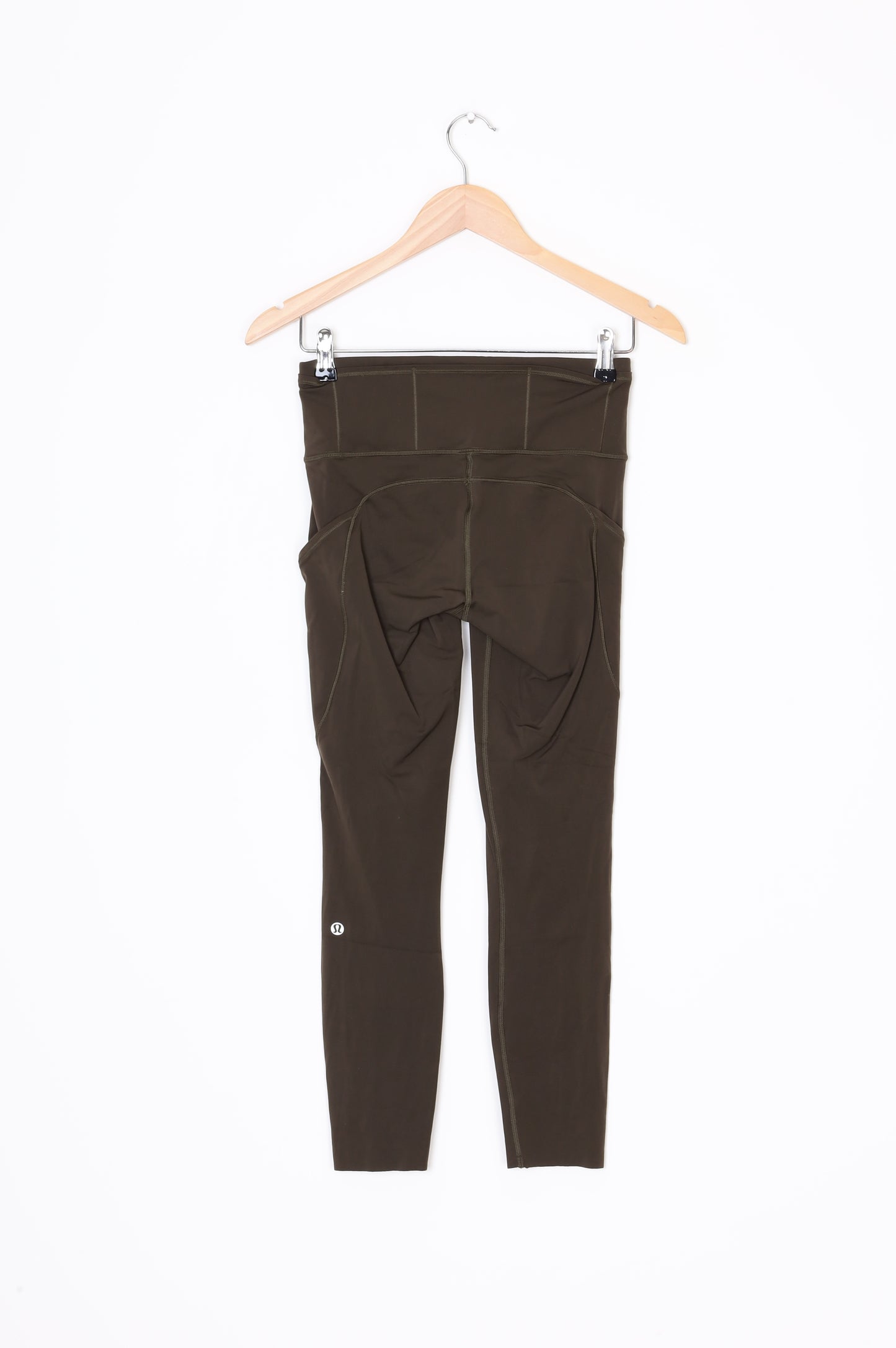 Lulu Lemon Womens Green Pants Size 8