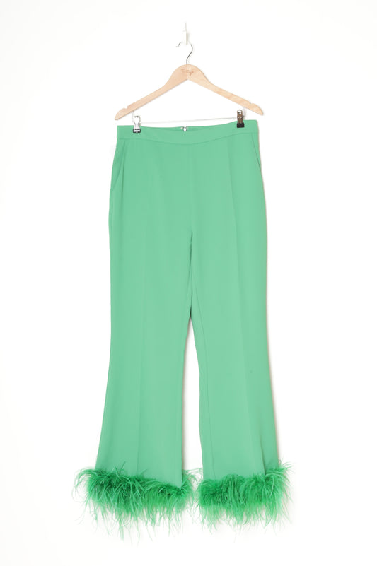 Bianca & Bridget Womens Green Pants Size 12