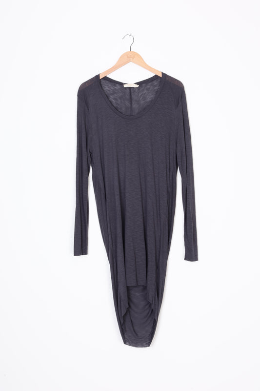 Rabena Saloner Womens Grey Dress Size L