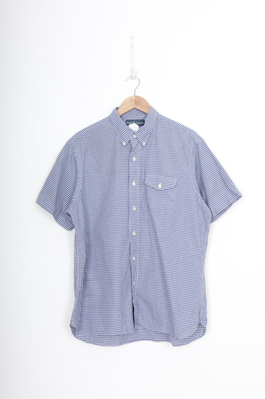 Ralph Lauren Mens Blue Shirt Size XL