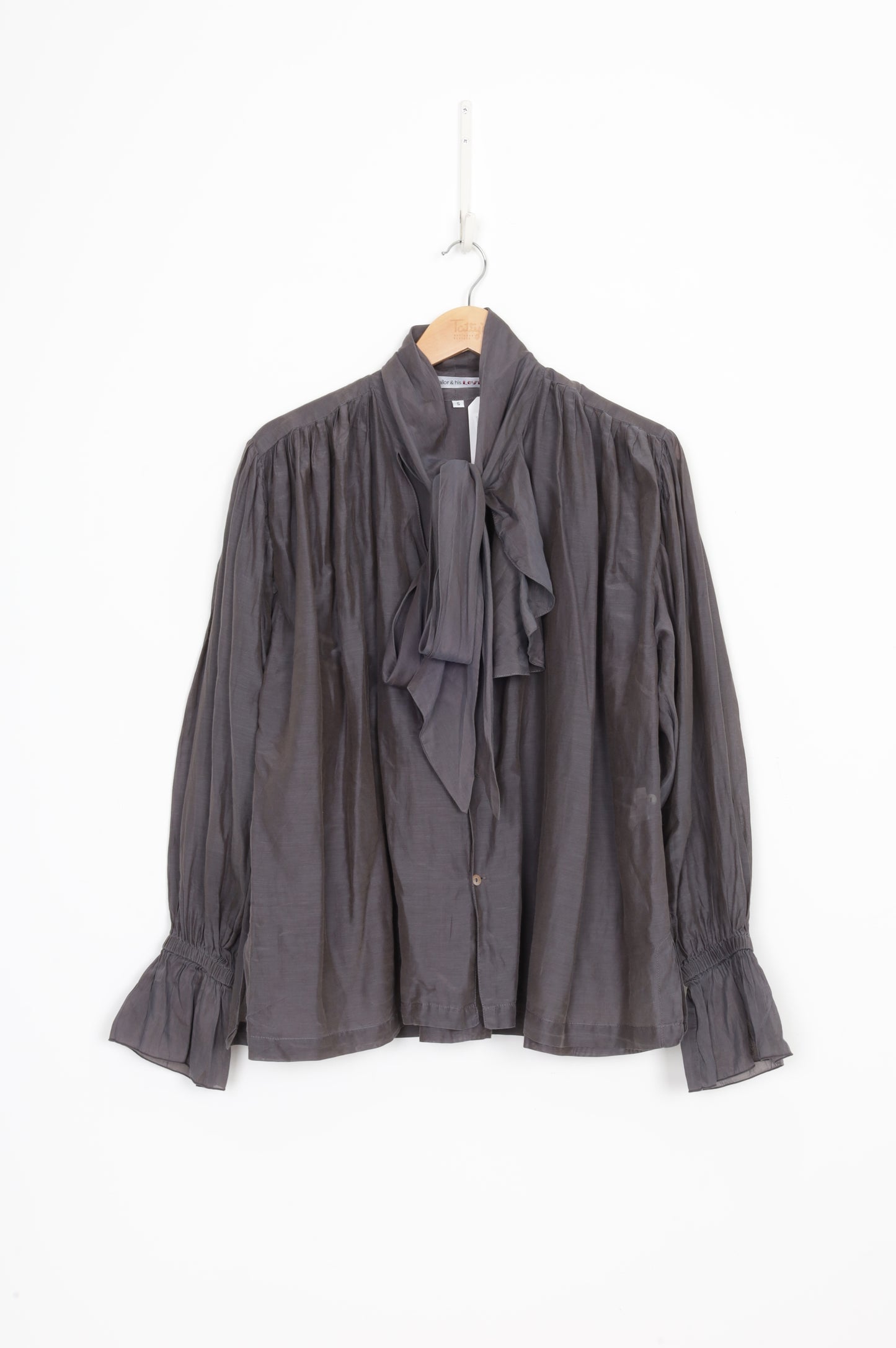 The Tailor & his Lover Womens Grey Blouse Size S