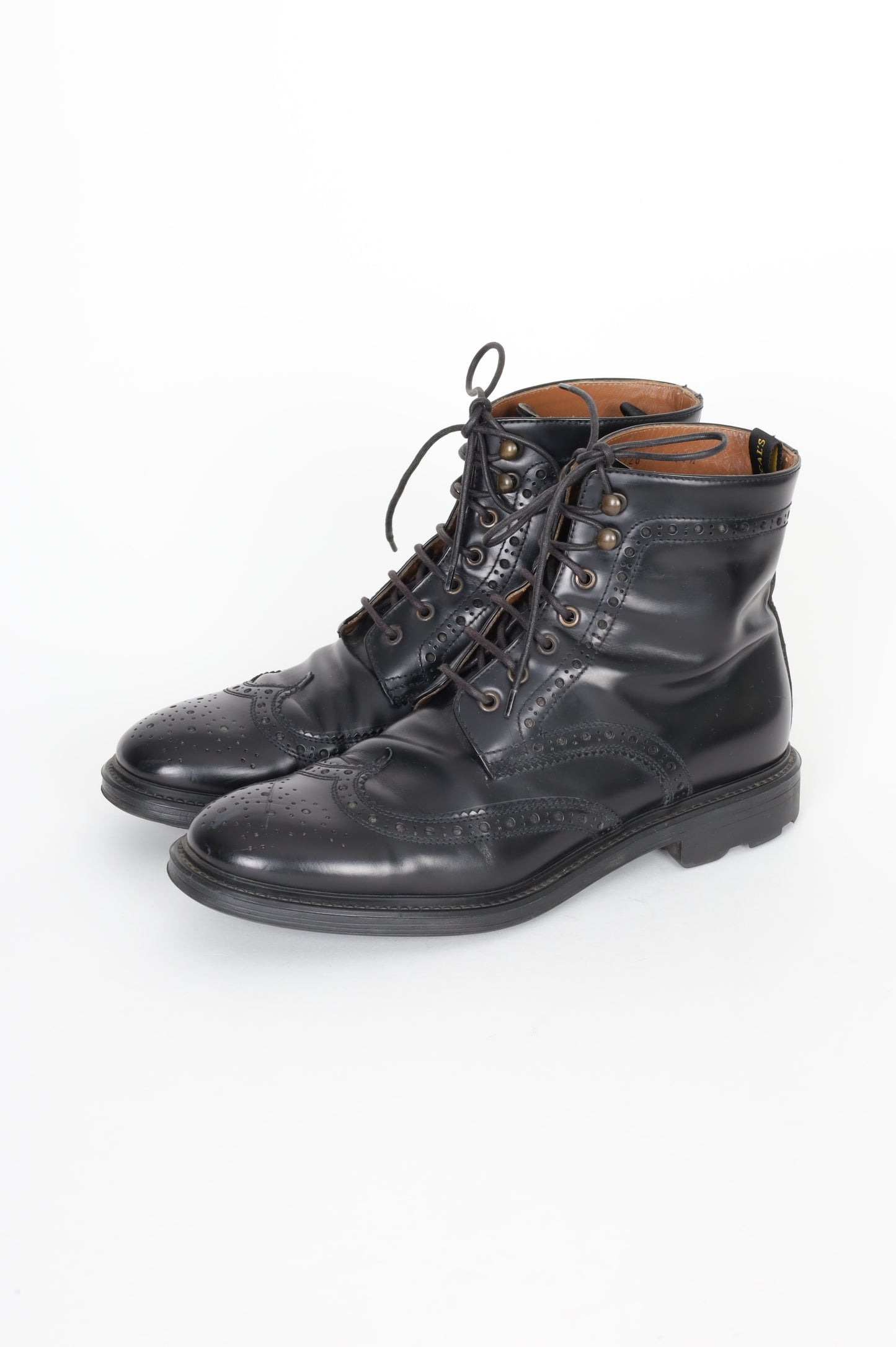Doucal's Mens Black Boots  Size EU 41.5