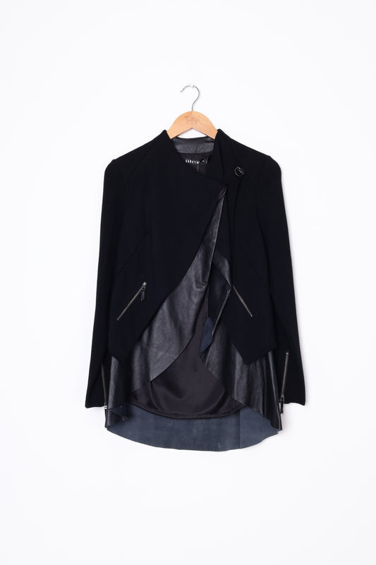 Sabatini Womens Black Jacket Size S