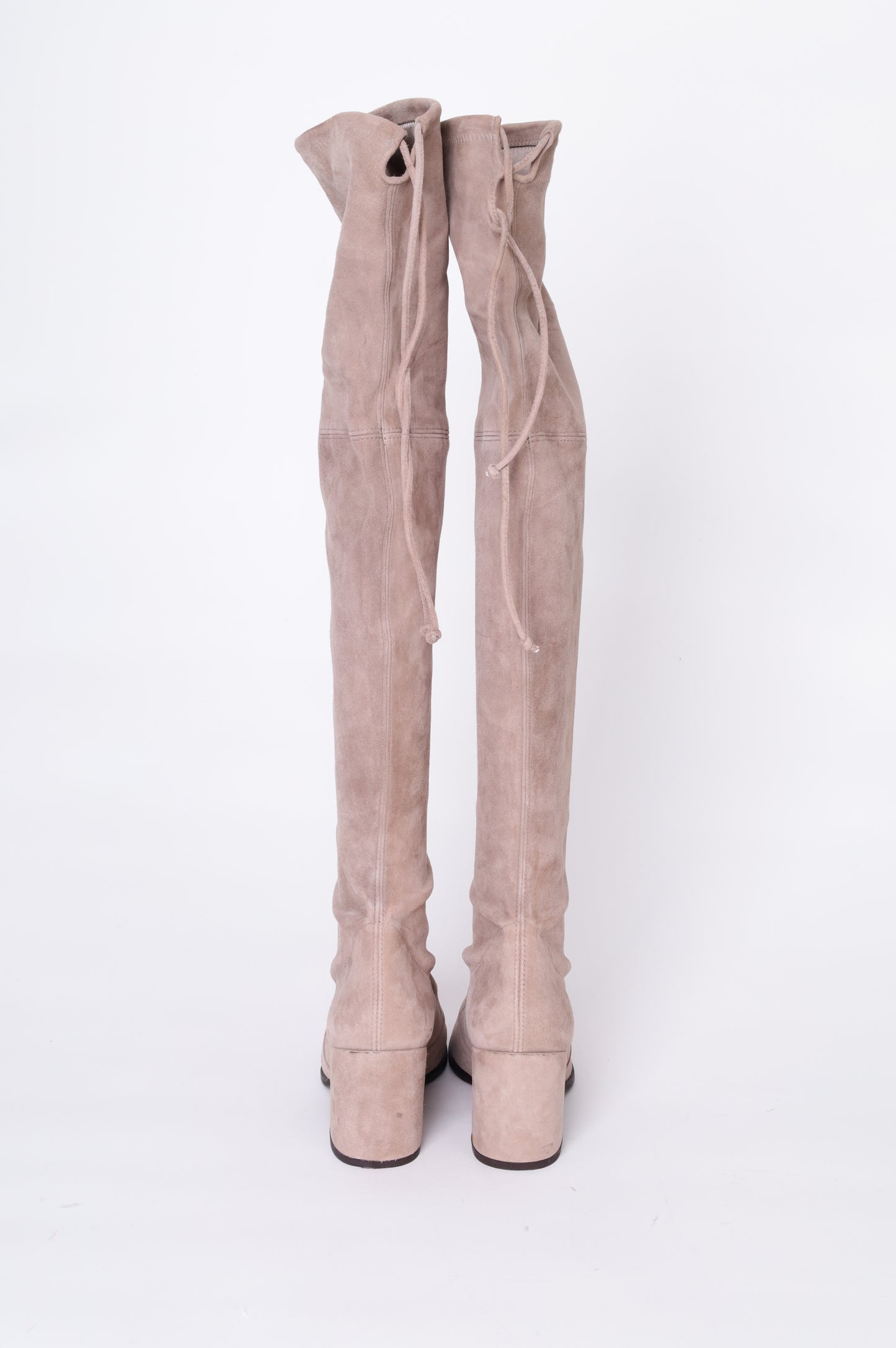 Stuart Weitzman Womens Beige Boots  Size EU 35