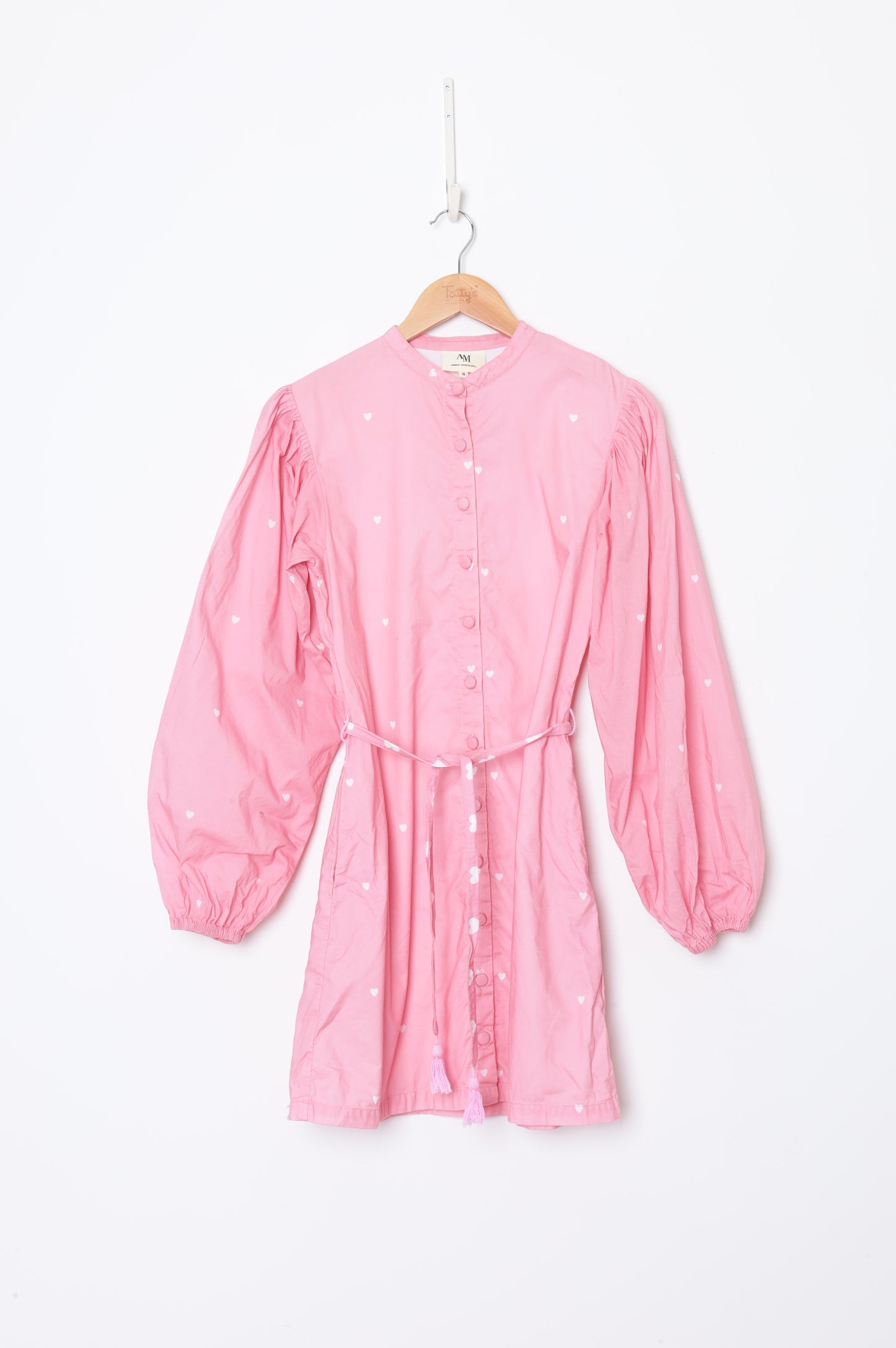 Ambra Maddalena Womens Pink Dress Size 8