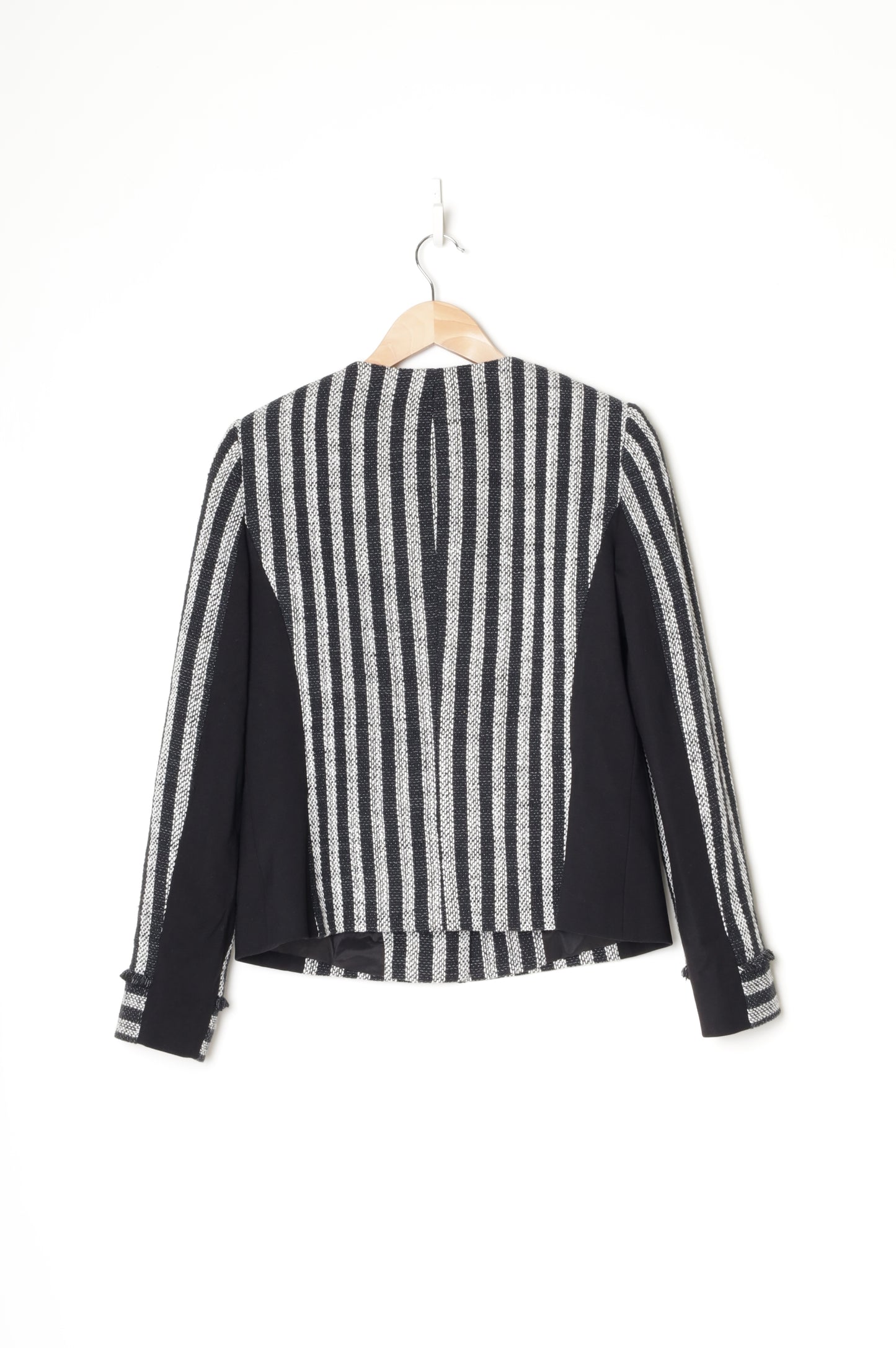 Karl Largerfeld Womens Black Jacket Size 8