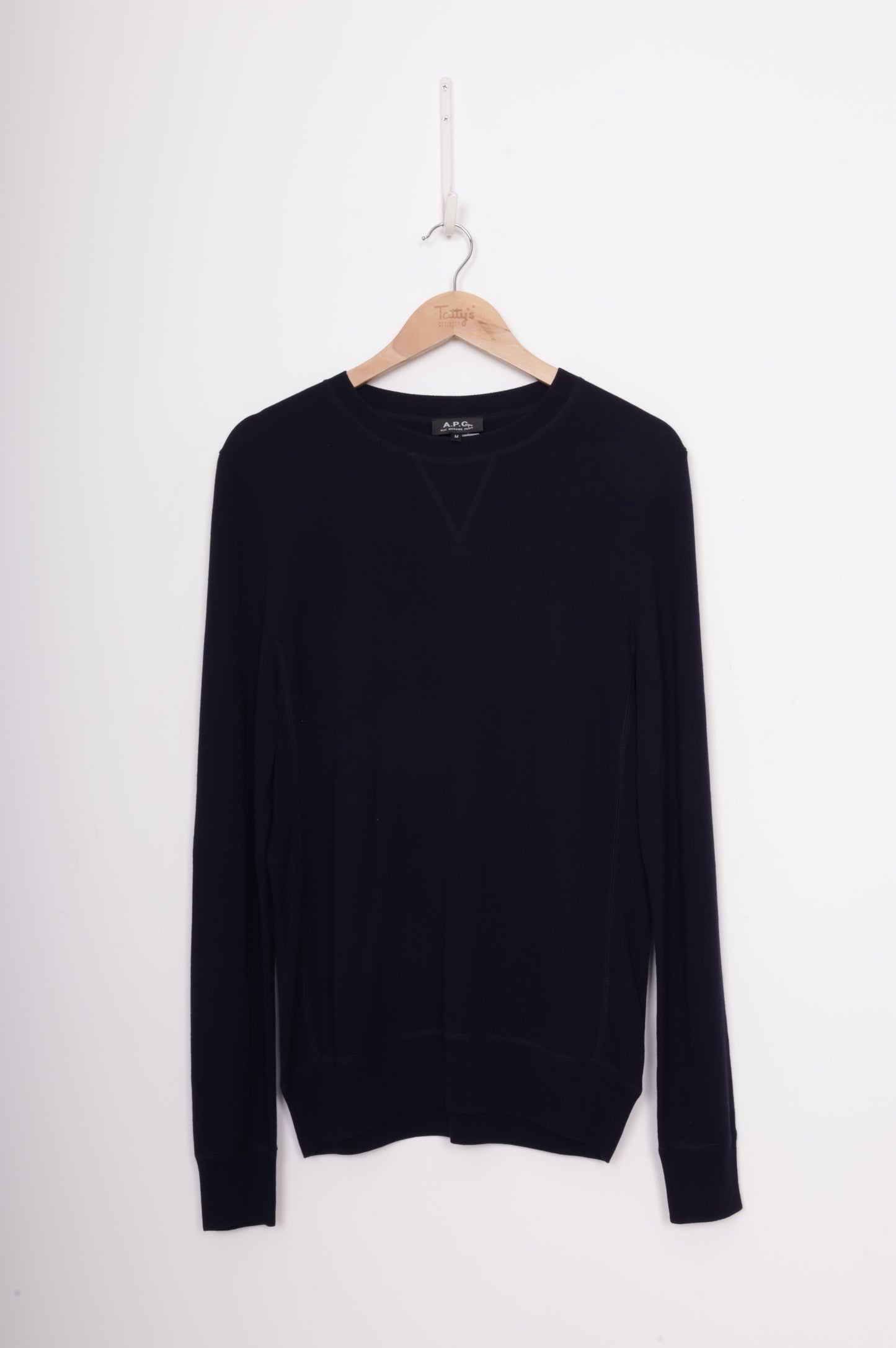 APC Mens Blue Jumper Size M