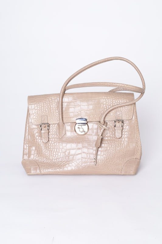 Hobbs Womens Beige Bag Size L