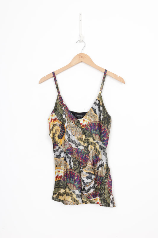 Storm Womens Multi Top Size 8