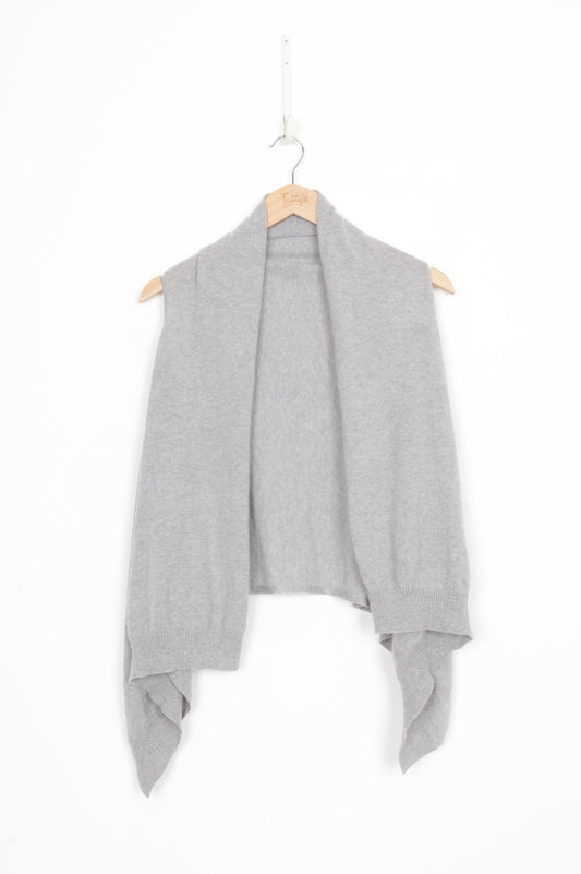Autumn Cashmere Womens Grey Vest Size XS