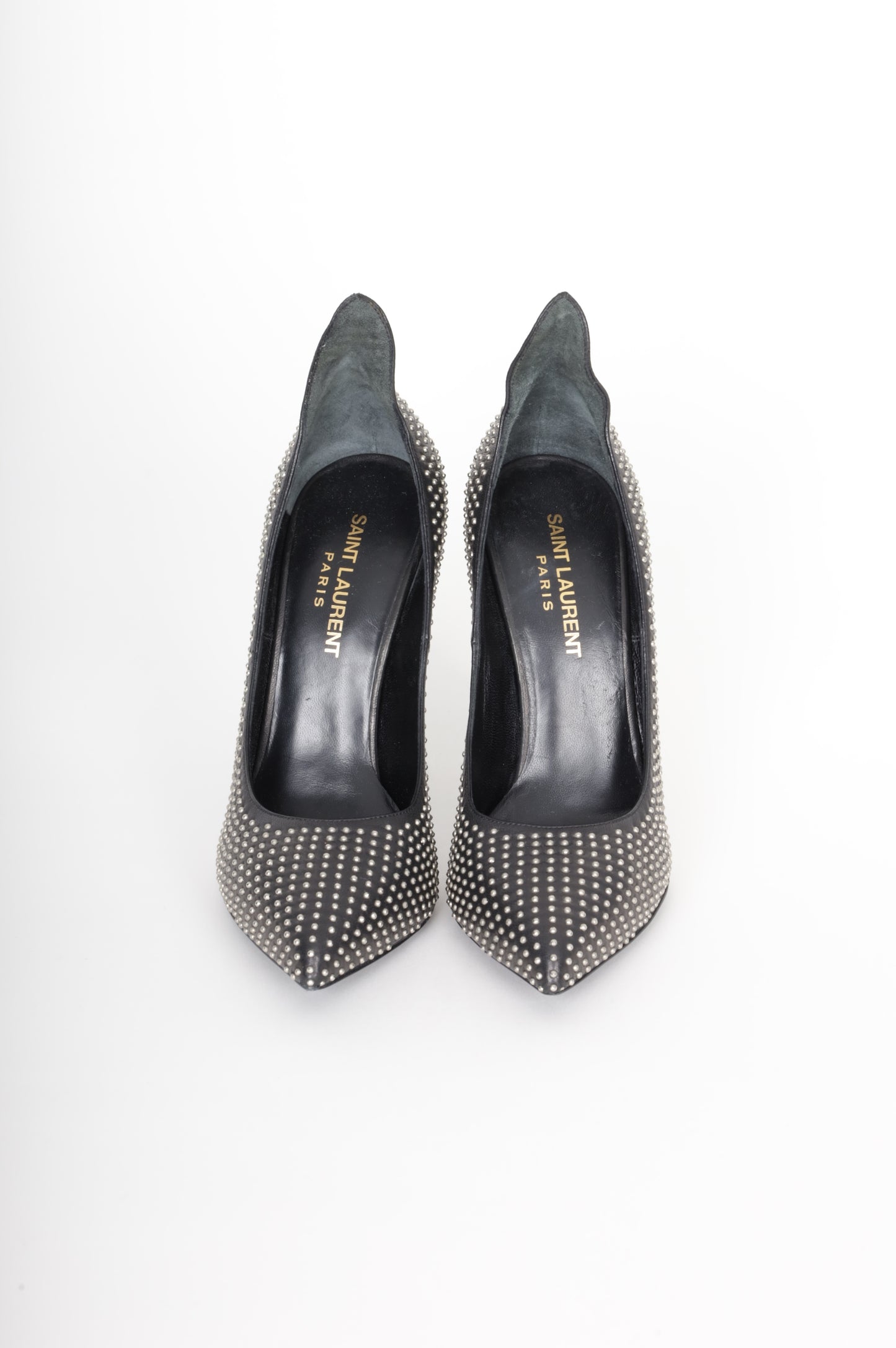 Saint Laurent Womens Black Heels Size EU 35