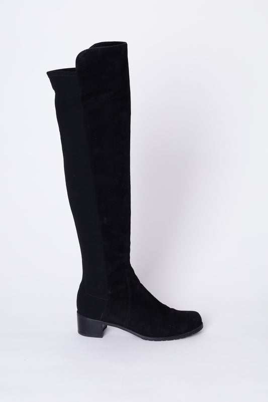 Stuart Weitzman Womens Black Boots  Size EU 38