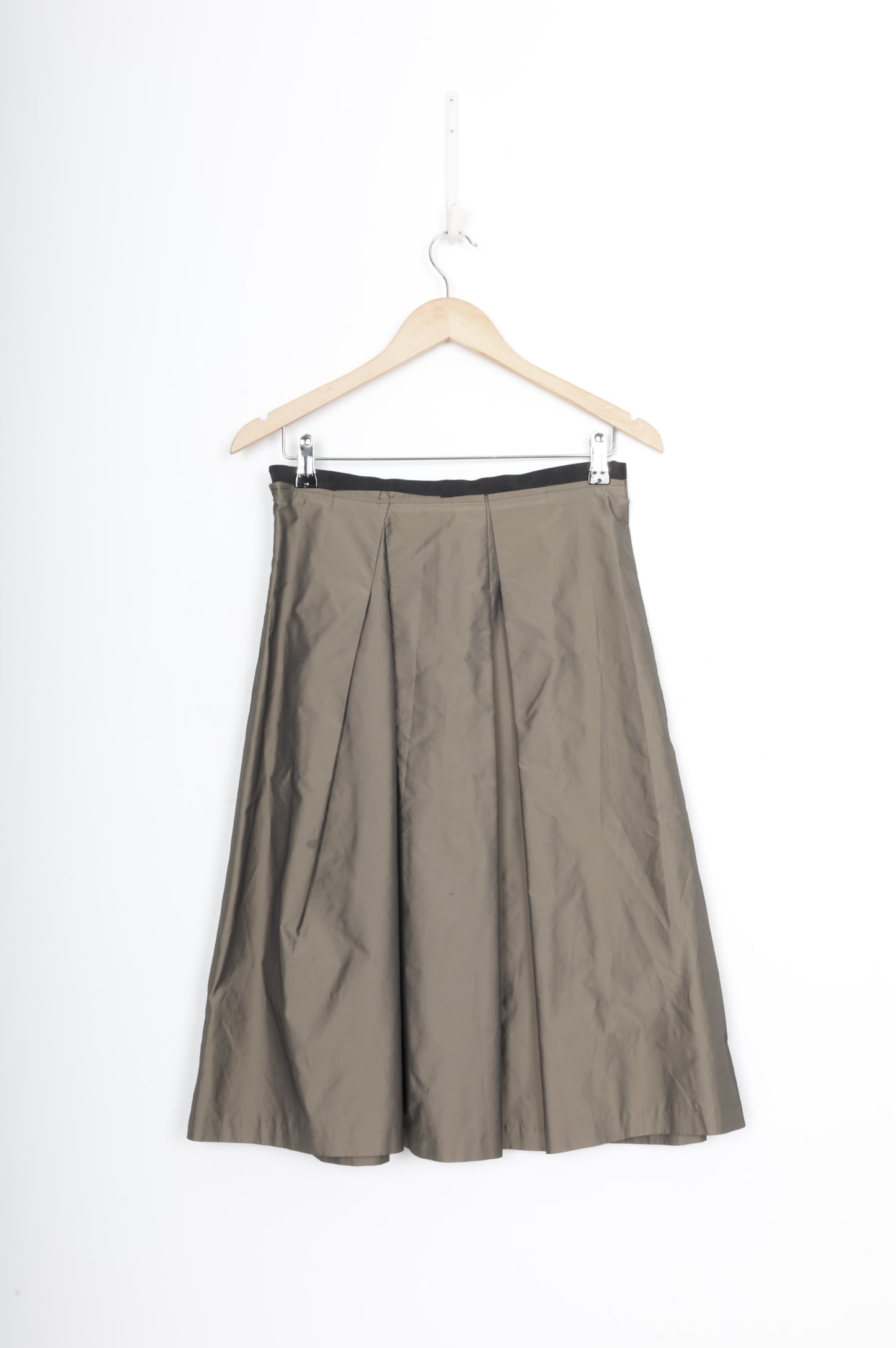Veronika Maine Womens Beige Skirt Size 8
