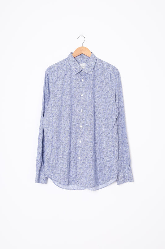 Paul Smith Mens Blue Shirt Size 18