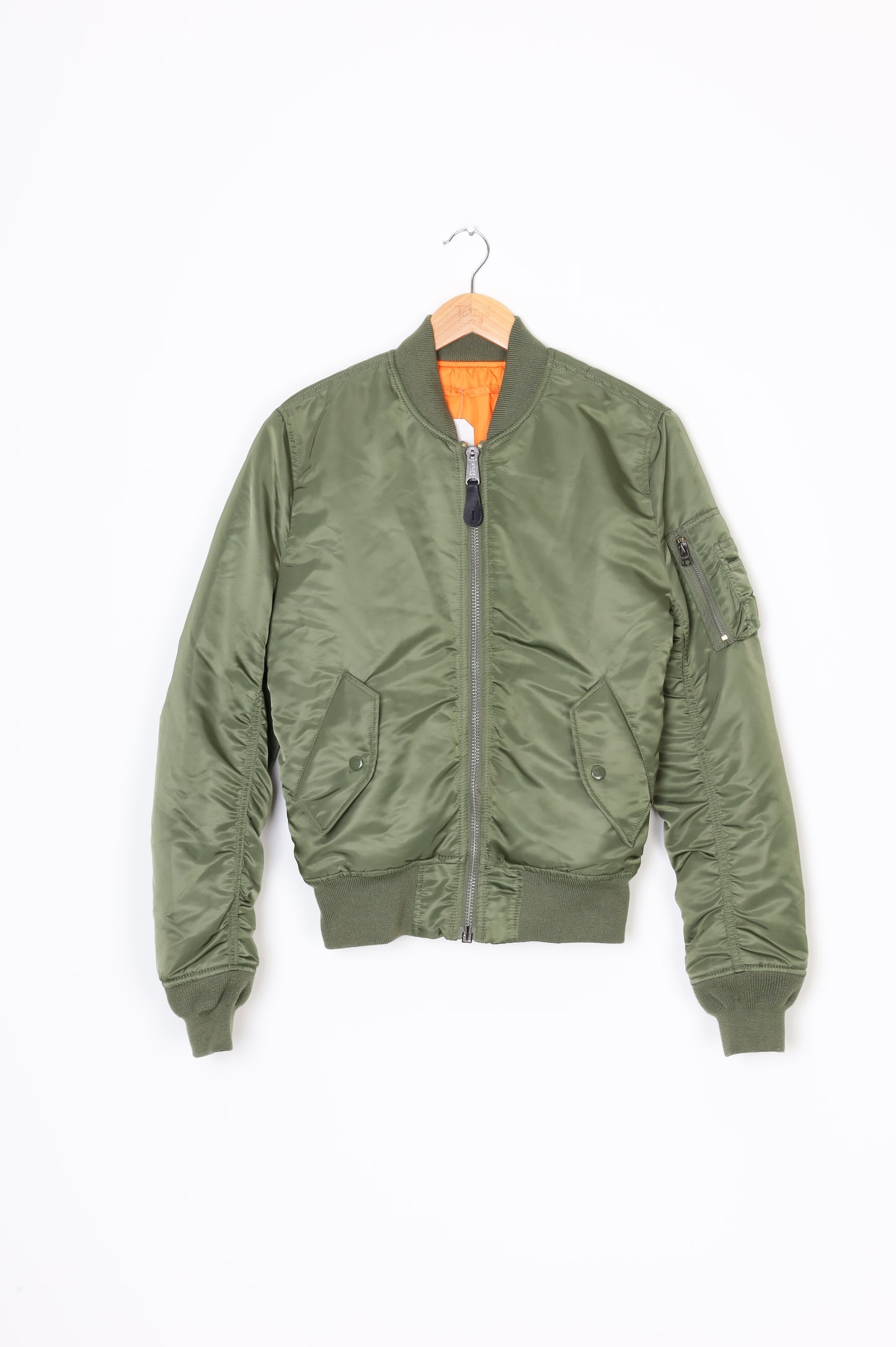 Alpha Industries Womens Green Jacket Size XS