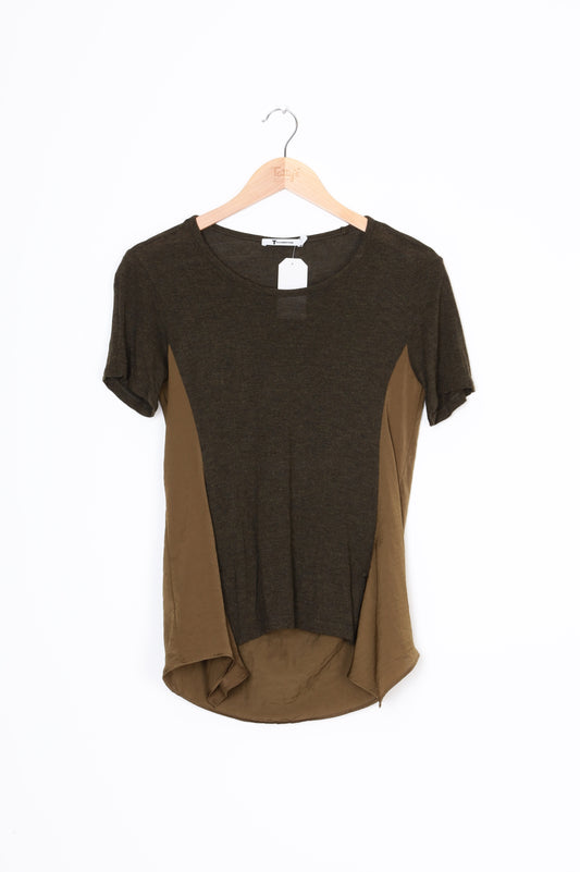 Alexander Wang Womens Green Top Size XS
