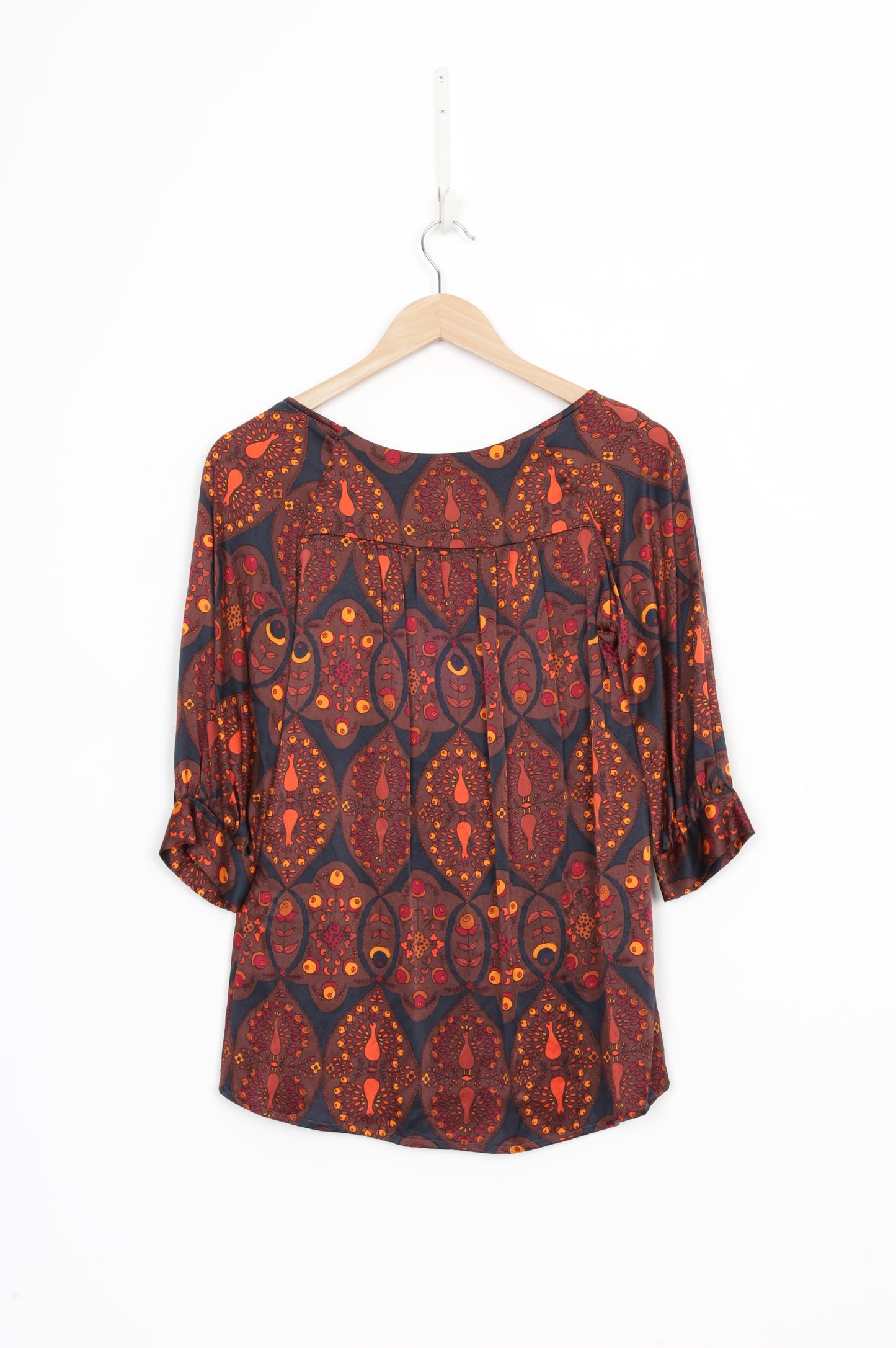 Carlson Womens Brown Shirt Size 8