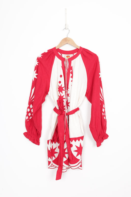 Farm Womens White Top Size XS