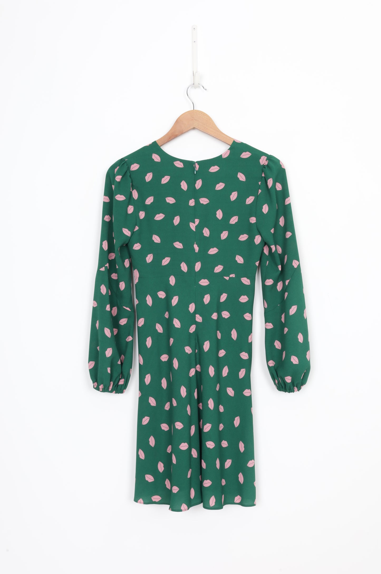 DVF WEST Womens Green Dress Size SP