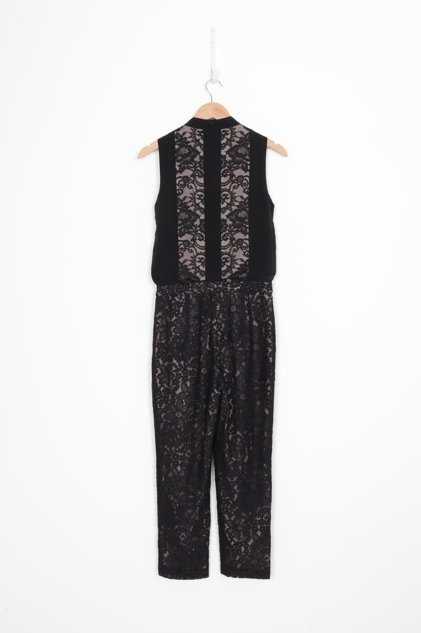 Karen Millen Womens Black Jumpsuit Size 8