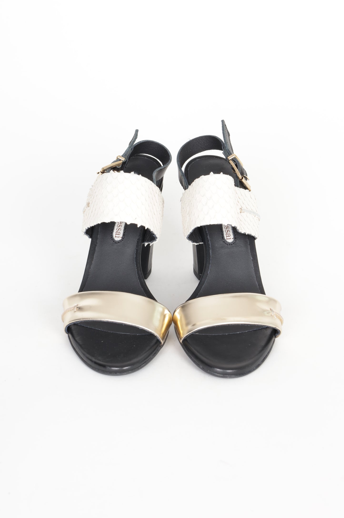 Manufacture D'essai Womens Black Heels Size EU 39