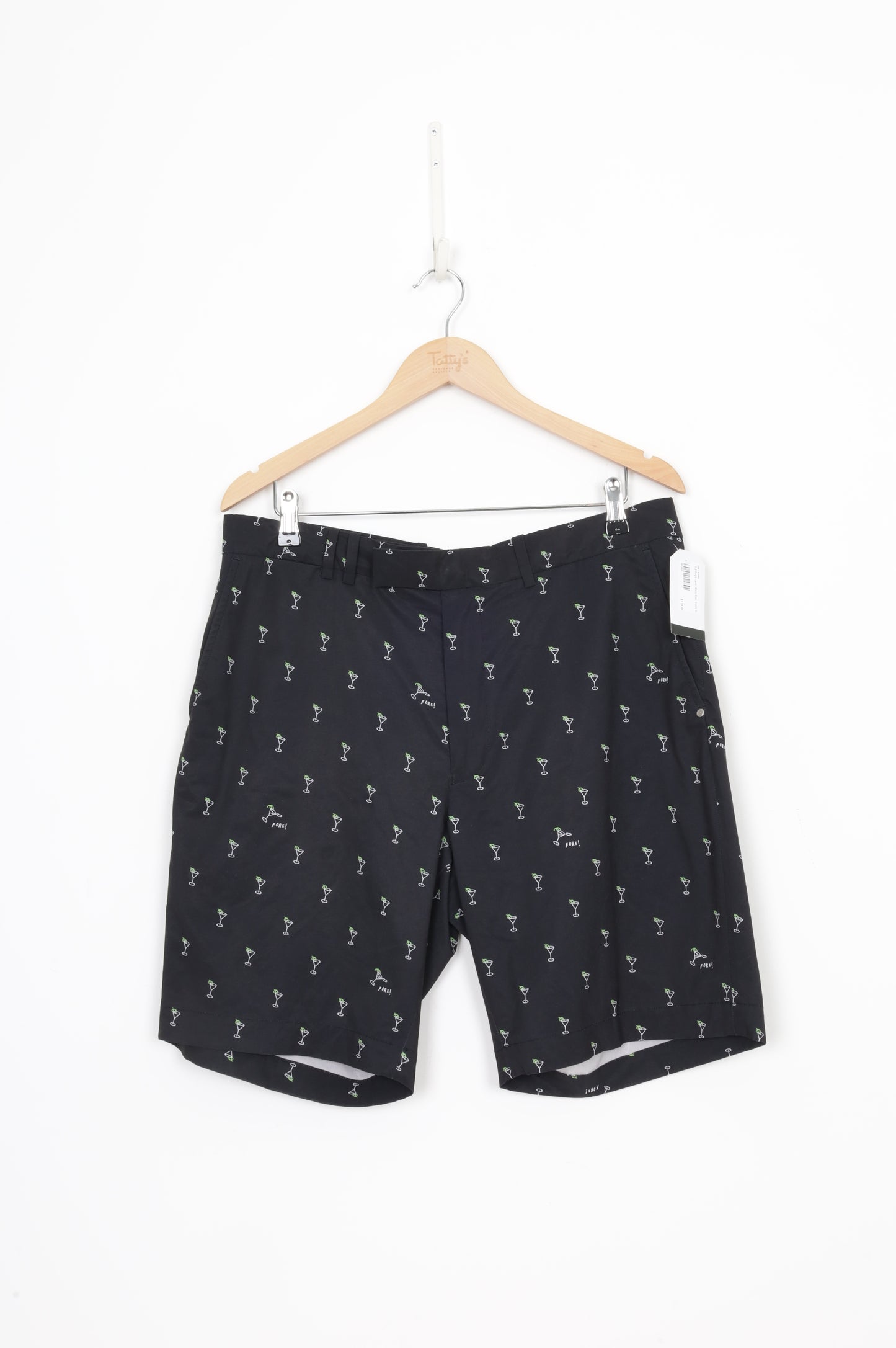 RLX Ralph Lauren Mens Black Shorts Size L
