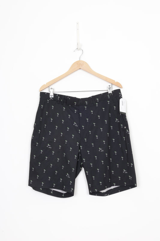 RLX Ralph Lauren Mens Black Shorts Size L