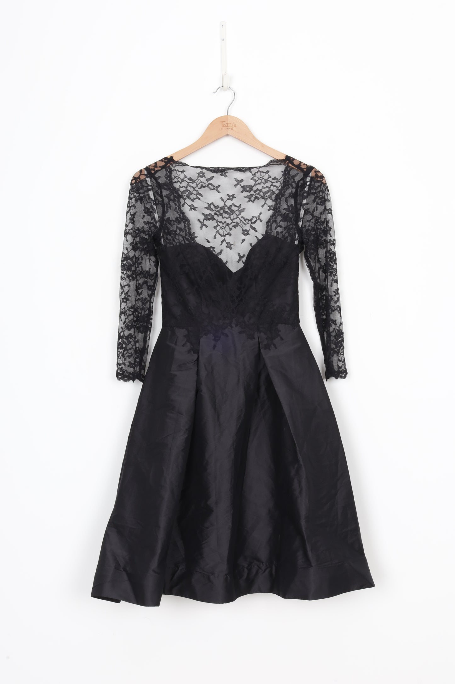 Monique Lhuillier Womens Black Dress Size S