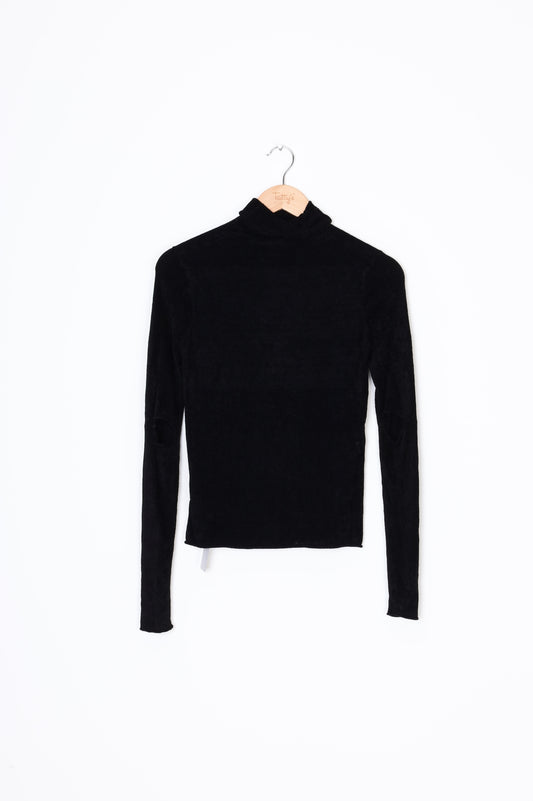 Mo&Co Womens Black Top Size S