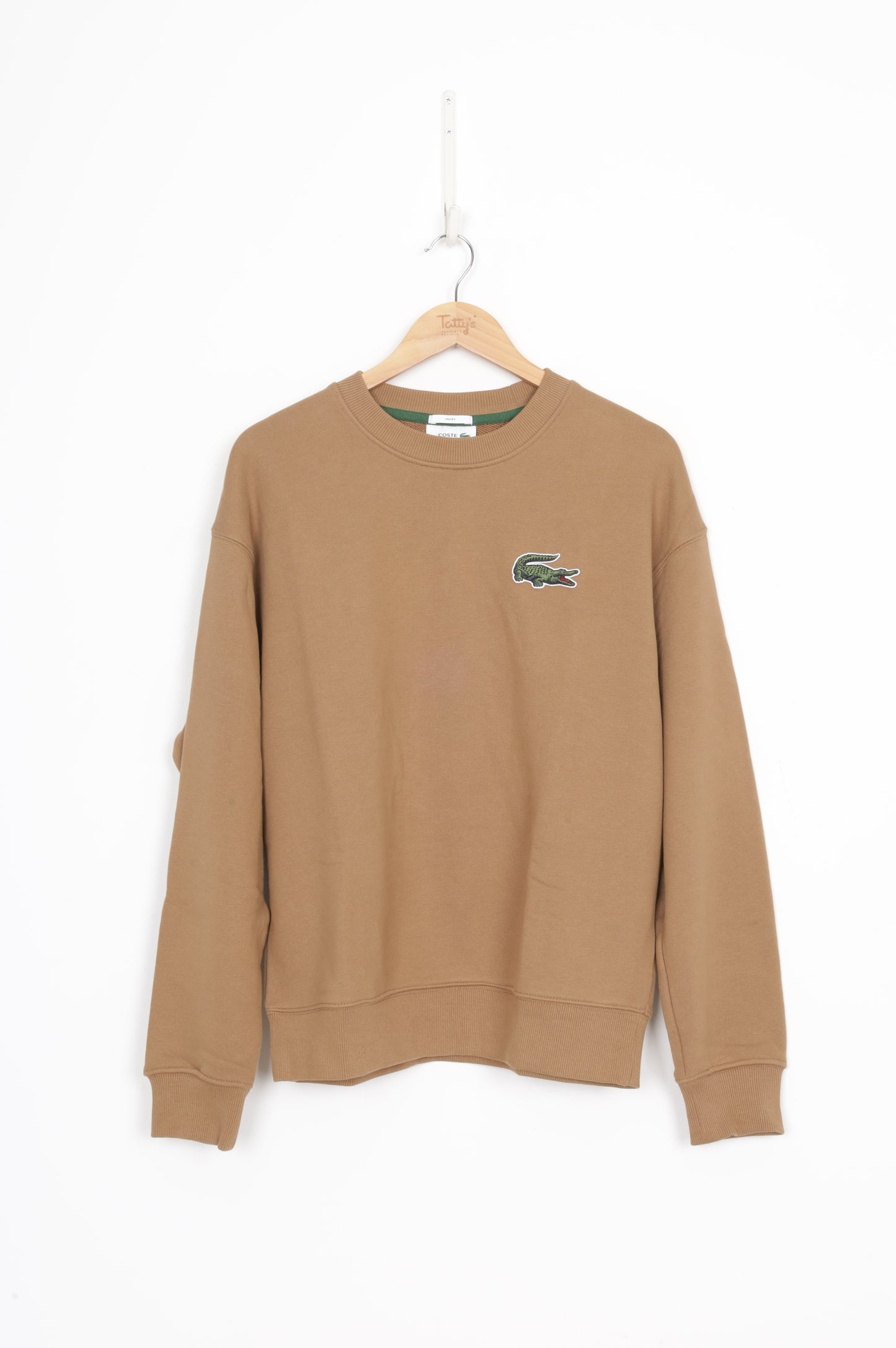 Lacoste Mens Brown Jumper Size M