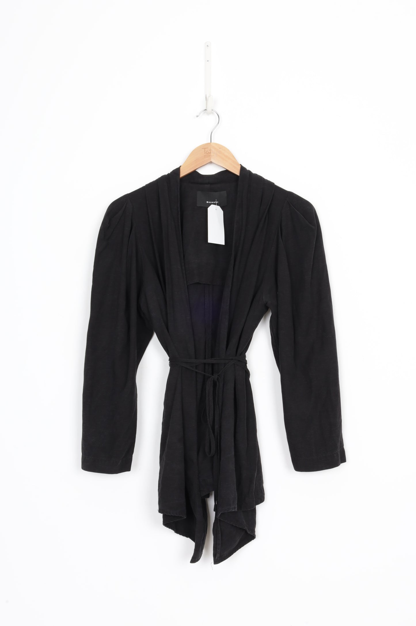 Moochi Womens Black Coat Size 8