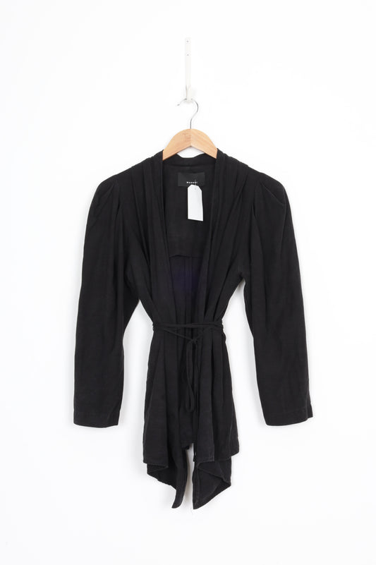 Moochi Womens Black Coat Size 8