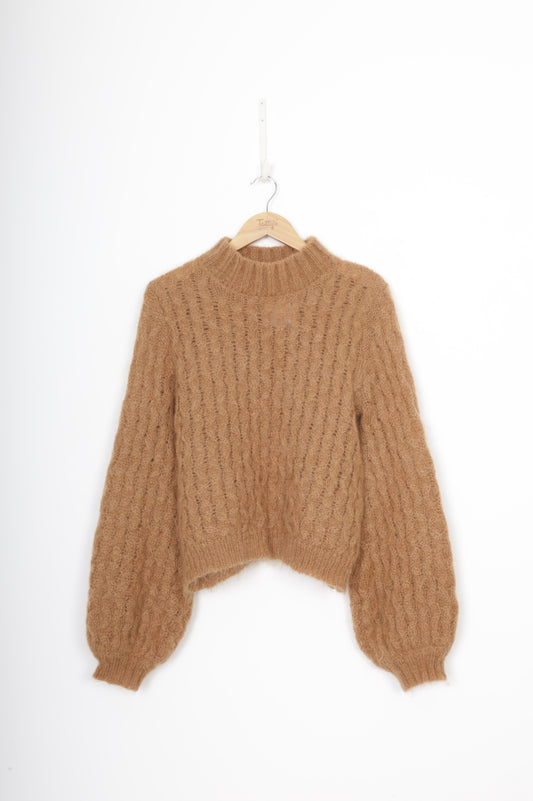 Marle Womens Brown Jumper Size 6